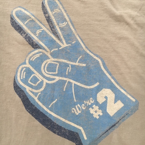 GAP Shirts | Were 2 Still Foam Finger Novelty Tshirt | Poshmark